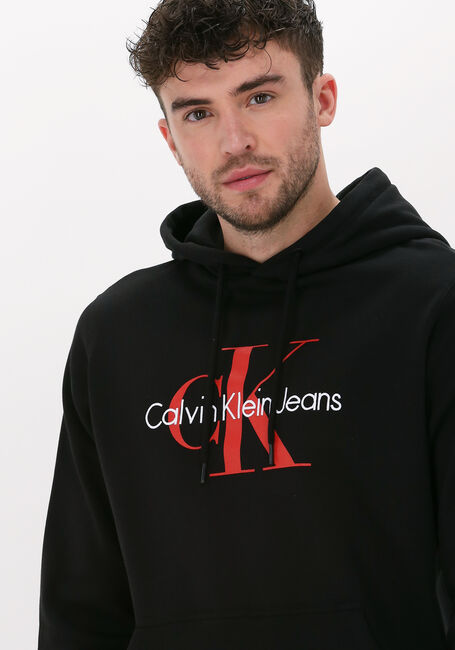 Zwarte CALVIN KLEIN Sweater SEASONAL MONOGRAM REGULAR - large