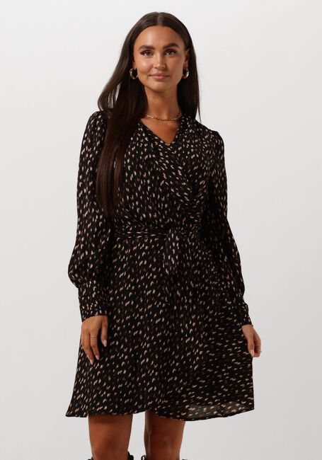 Zwarte NOTRE-V Mini jurk NV-ELINE - large