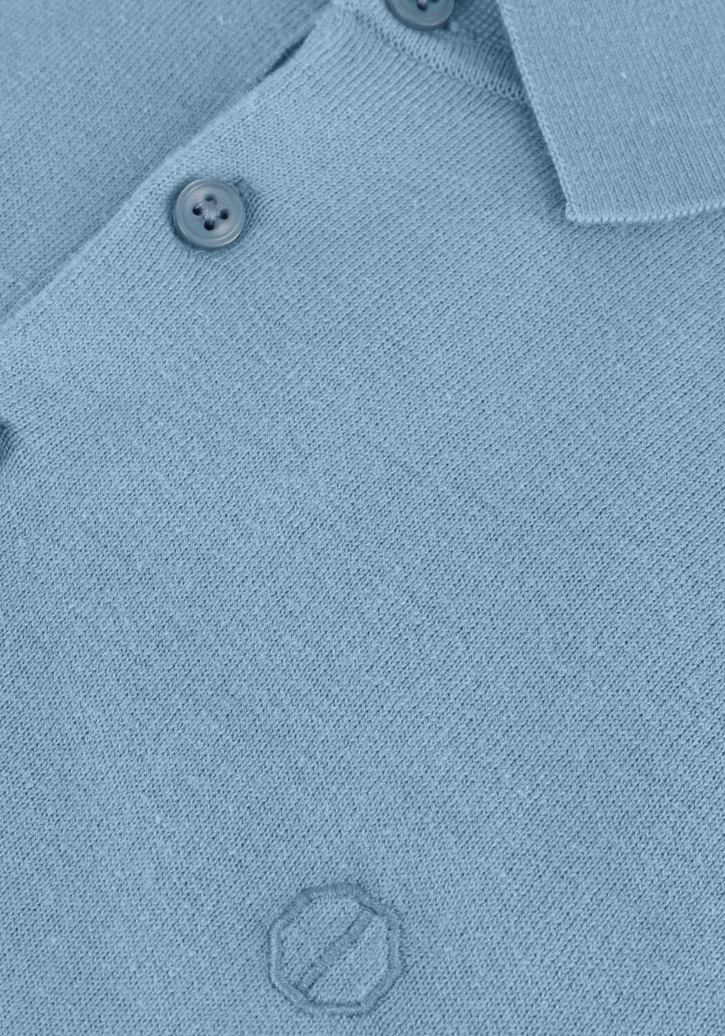 Blauwe DSTREZZED Polo CAMILO POLO - large
