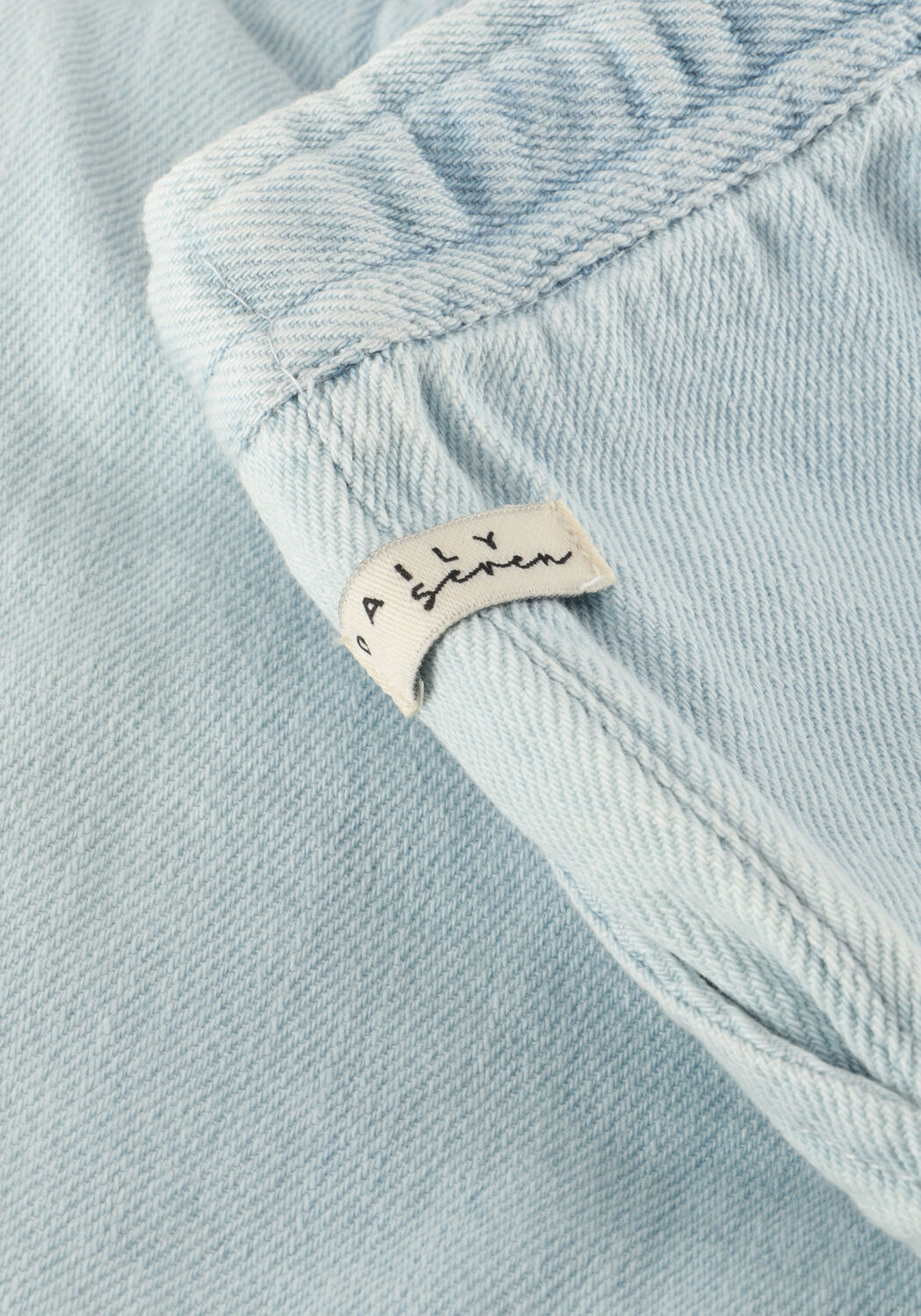 Lichtblauwe DAILY7 Korte broek LIGHT WEIGHT DENIM SHORTS - large