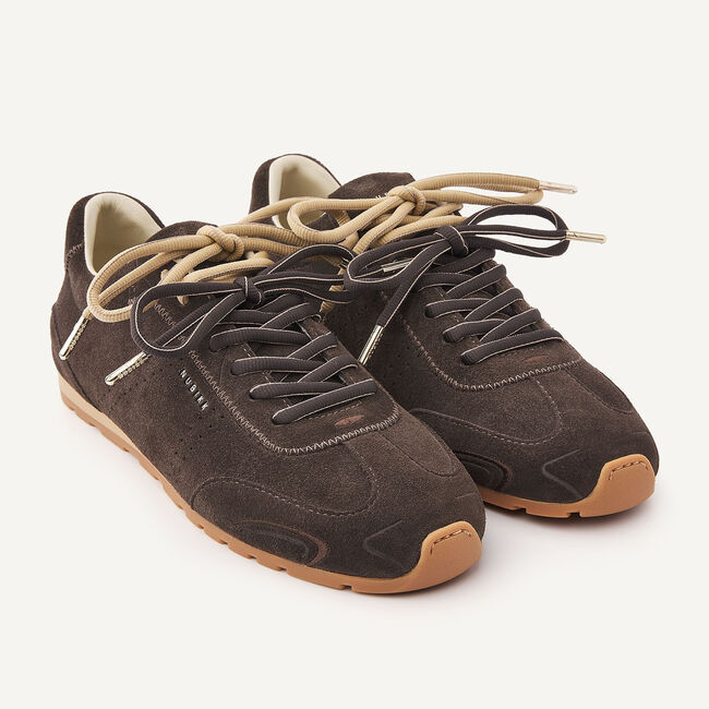 Grijze NUBIKK Lage sneakers BILLY LOU II - large