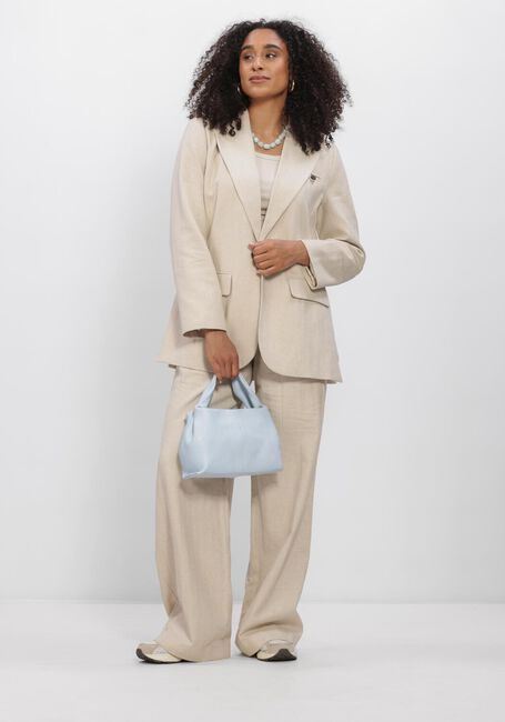 Beige CO'COUTURE Blazers LEENACC LINEN FITTED BLAZER - large
