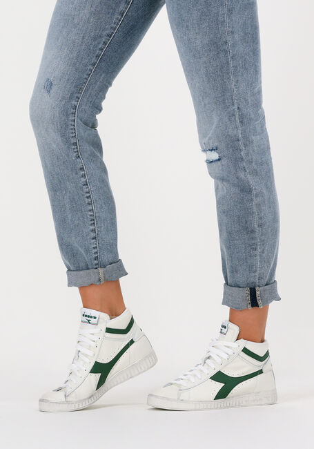 Witte DIADORA Hoge sneakers GAME L HIGH WAXED WN - large