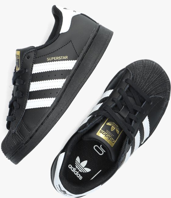Superstar zwart wit dames sale Clearance