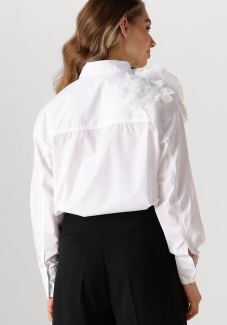 Witte COPENHAGEN MUSE Blouses CMMPLEAT-FRILL-SHIRT - large