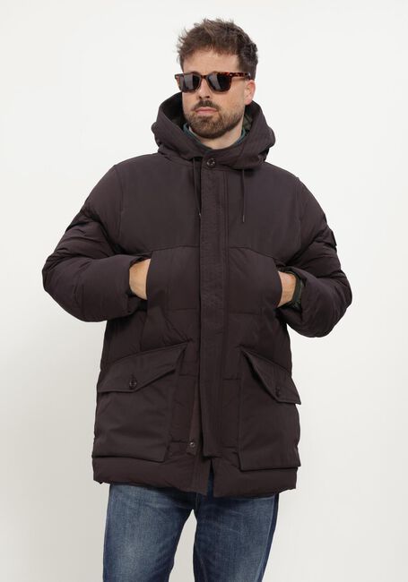 Bruine BUTCHER OF BLUE Winterjassen BARRETT PUFFER JACKET - large