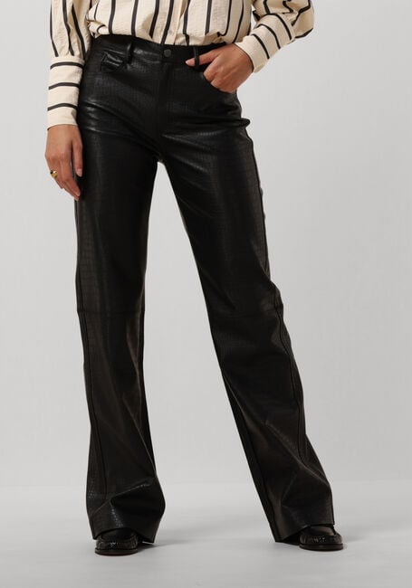 Zwarte CO'COUTURE Pantalon COBINA CROC PANT - large