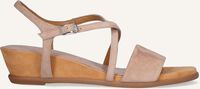 Beige UNISA Platte sandalen BAKIOSIN - medium