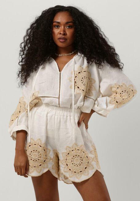 Witte GREEK ARCHAIC KORI Blouses 240118 - large