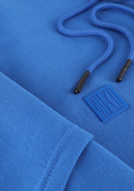Blauwe PME LEGEND Sweater HOODED BRUSHED SOFT FLEECE - large