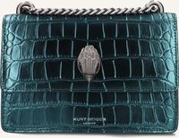 Groene KURT GEIGER LONDON Crossbodytassen SHOREDITCH SM CROSSBODY CROC PRINT Groene KURT GEIGER LONDON Crossbodytassen SHOREDITCH SM CROSSBODY CROC PRINT - medium