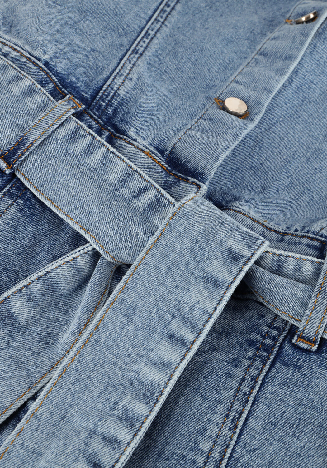 Blauwe FREEBIRD Jumpsuit DENIM-TWILL-COT-23-3- - large