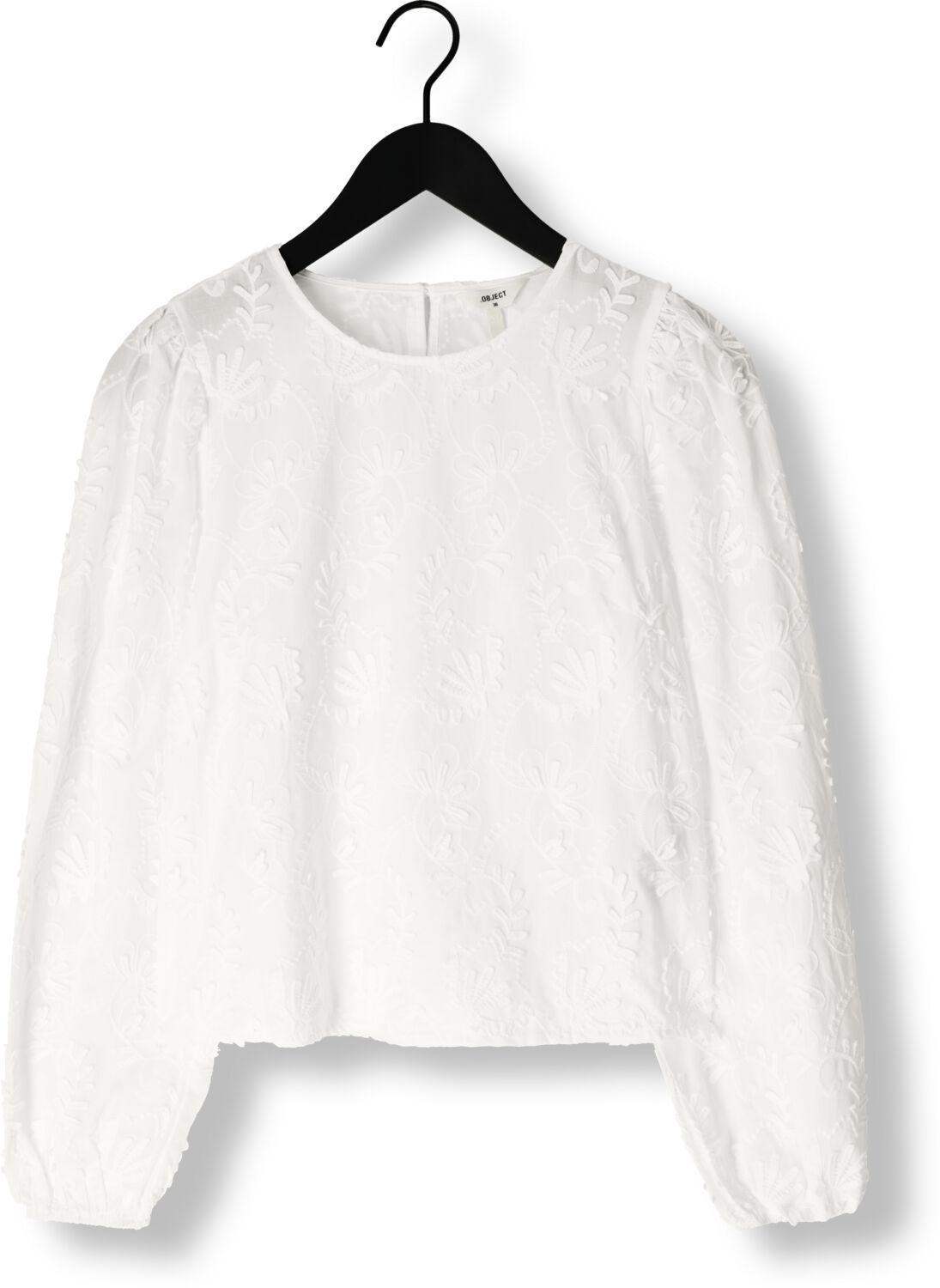 OBJECT Dames Blouses Objmya Re L s Top 137 Wit