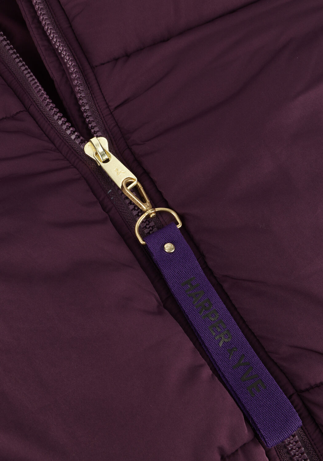 Paarse HARPER & YVE Gewatteerde jas YITTY-CO - large