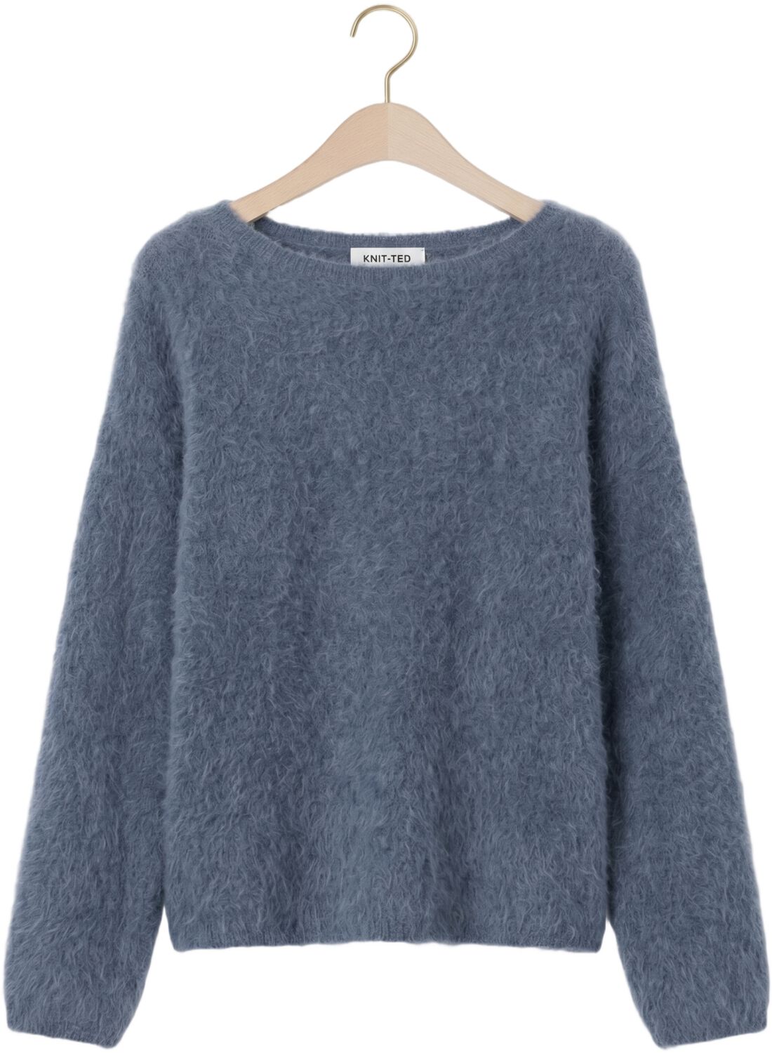 KNIT-TED Dames Truien & Vesten Amalia Pullover Blauw