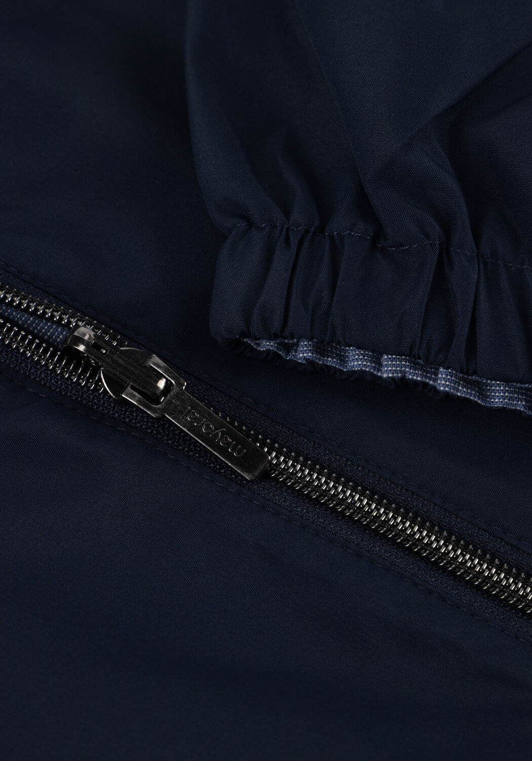 Blauwe MAYORAL Jack REVERSIBLE LINEN WINDBREAKER - large