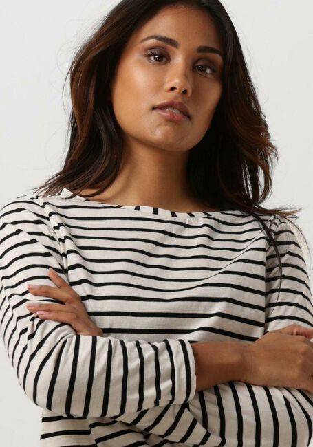 Witte 10DAYS Tops & T-shirts THE LONGSLEEVE STRIPE - large