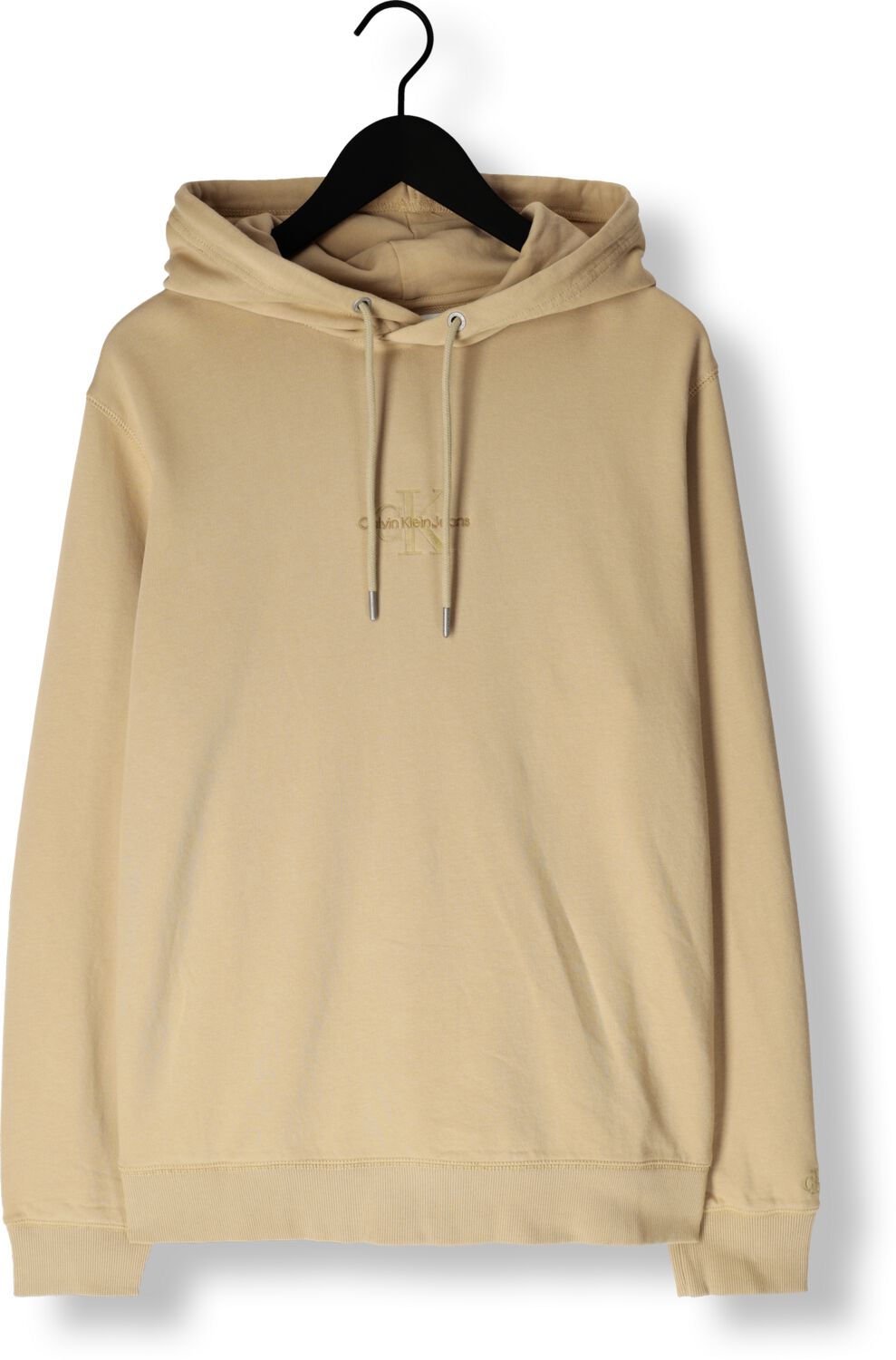 CALVIN KLEIN Heren Truien & Vesten Washed Monologo Hoodie Khaki