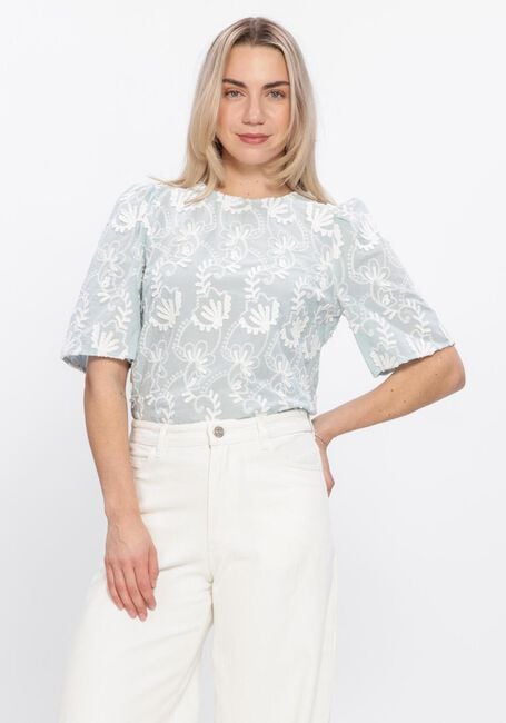 Lichtblauwe OBJECT Top OBJMYA 2/4 RE TOP - large