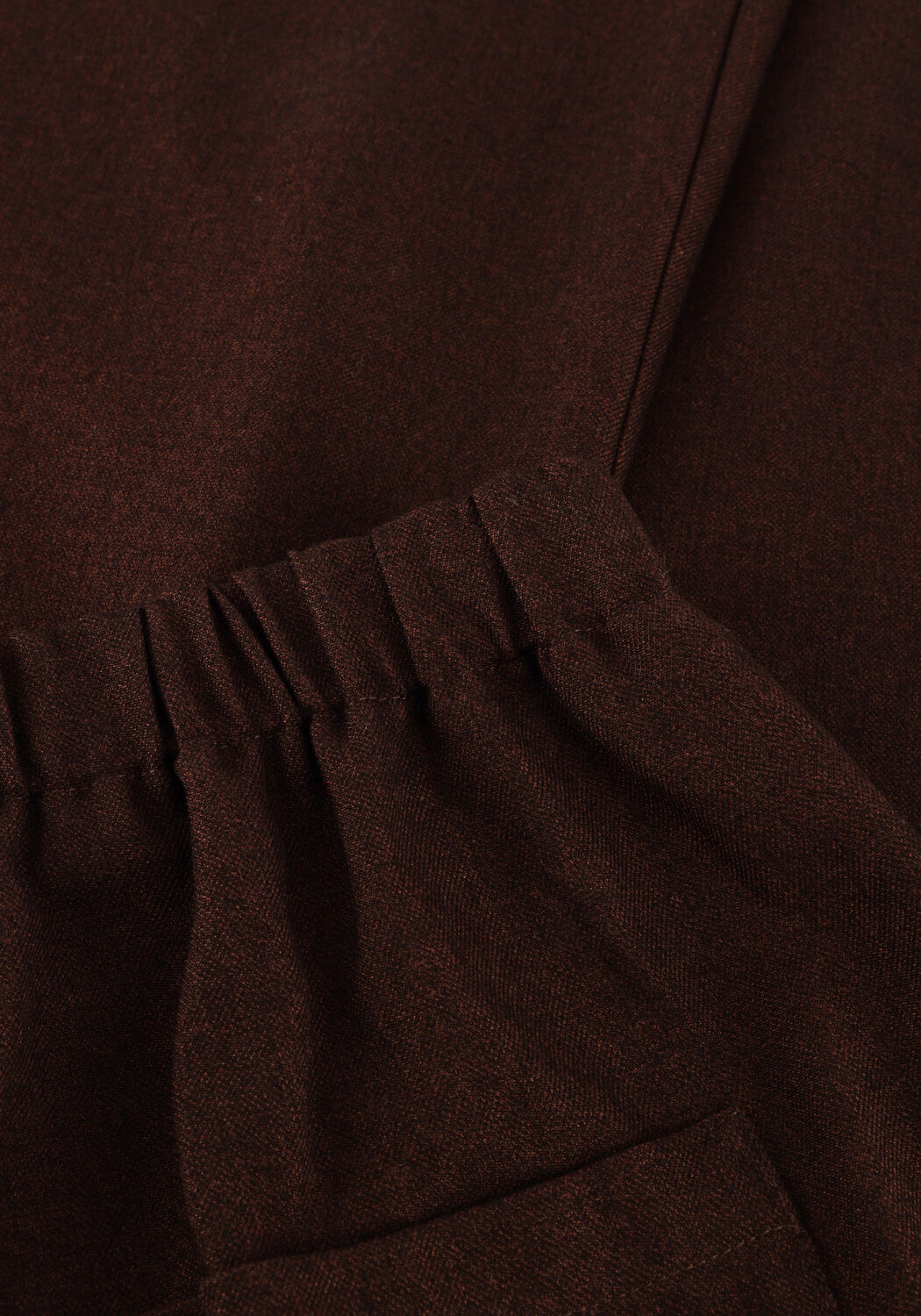 Bruine SUNCOO Wijde broek JIO - large