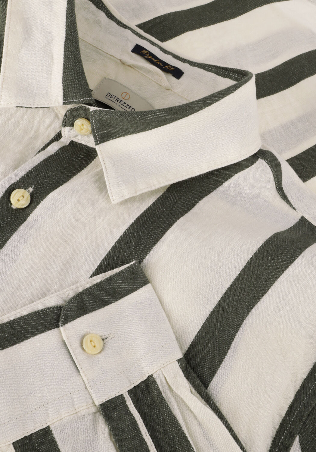 Zilveren DSTREZZED Casual overhemd DS_MILLER SHIRT - large