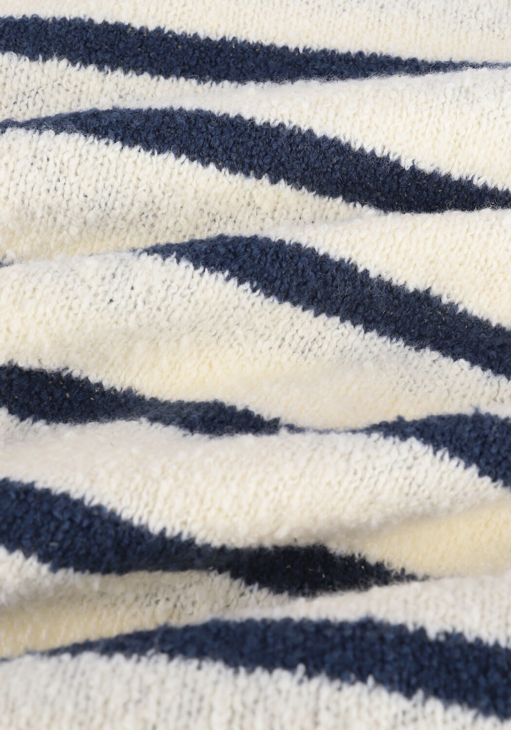 Blauwe ANERKJENDT Trui AKRICO STRIPE KNIT - large