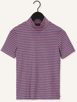 Blauwe SCOTCH & SODA Top LUREX STRPED SHORT SLEEVED ECO Blauwe SCOTCH & SODA Top LUREX STRPED SHORT SLEEVED ECO - medium