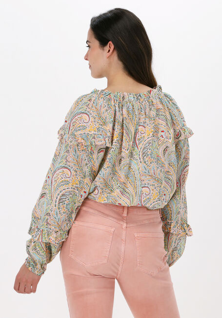 Multi SUMMUM Blouses TOP LONG SLEEVE SWEET PAISLEY - large