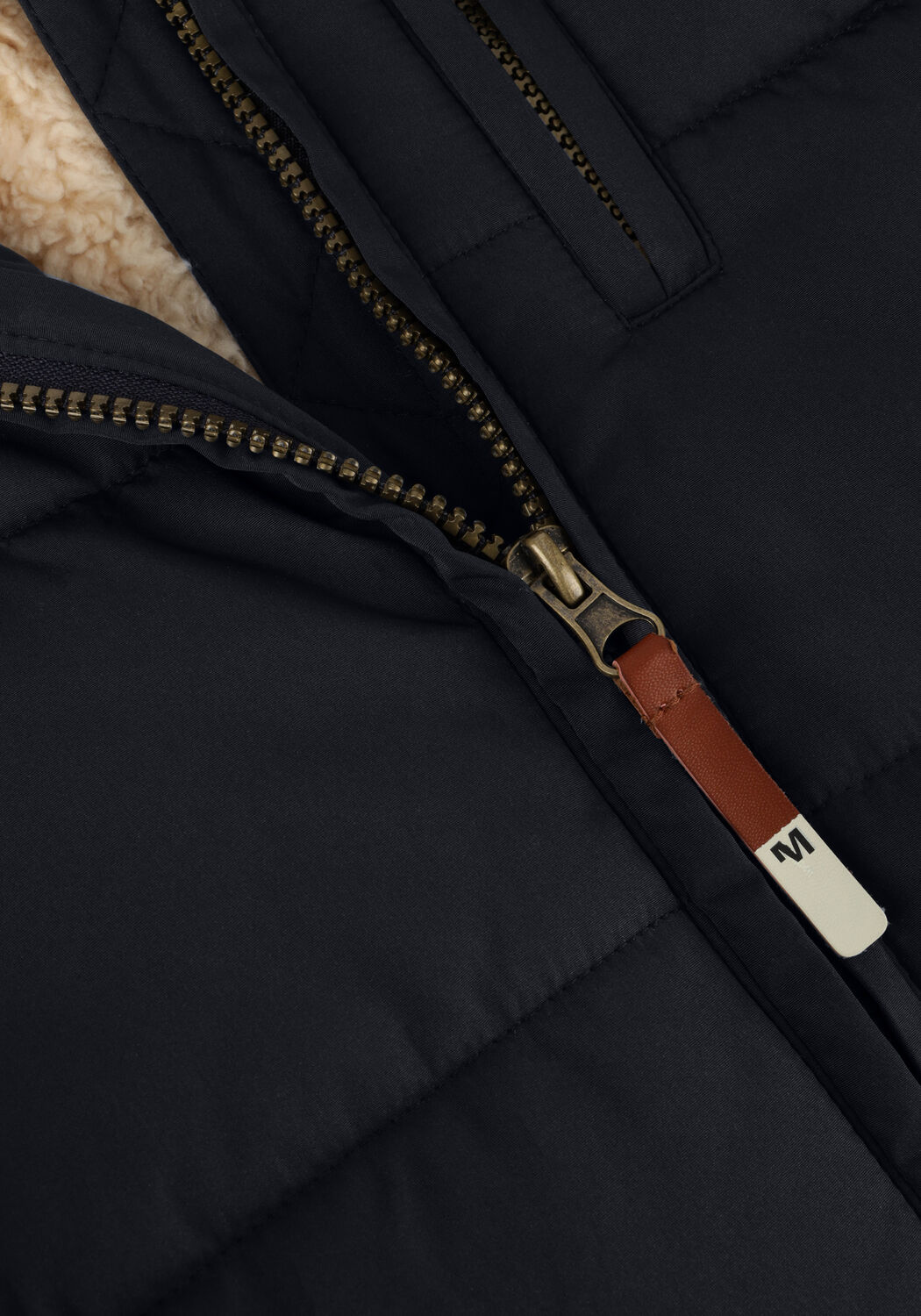 Donkerblauwe MOODSTREET Parka's GIRLS JACKET PARKA - large