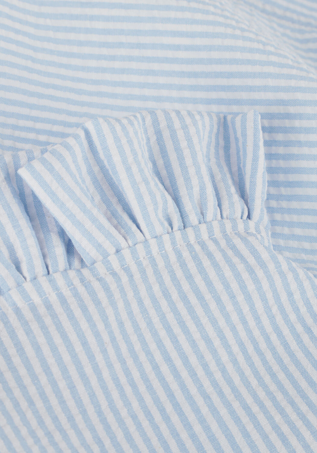 Blauwe Salty Stitch Broeken SALTY SHORT MET RUFFLES - SALTY STRIPES - large