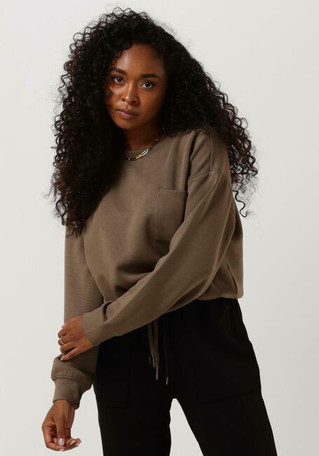 Bruine MSCH COPENHAGEN Sweater BIANNA IMA Q SWEATSHIRT - large