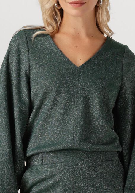 Donkergroene STUDIO ANNELOES Top CLAUDINA SPARKLE TOP - large