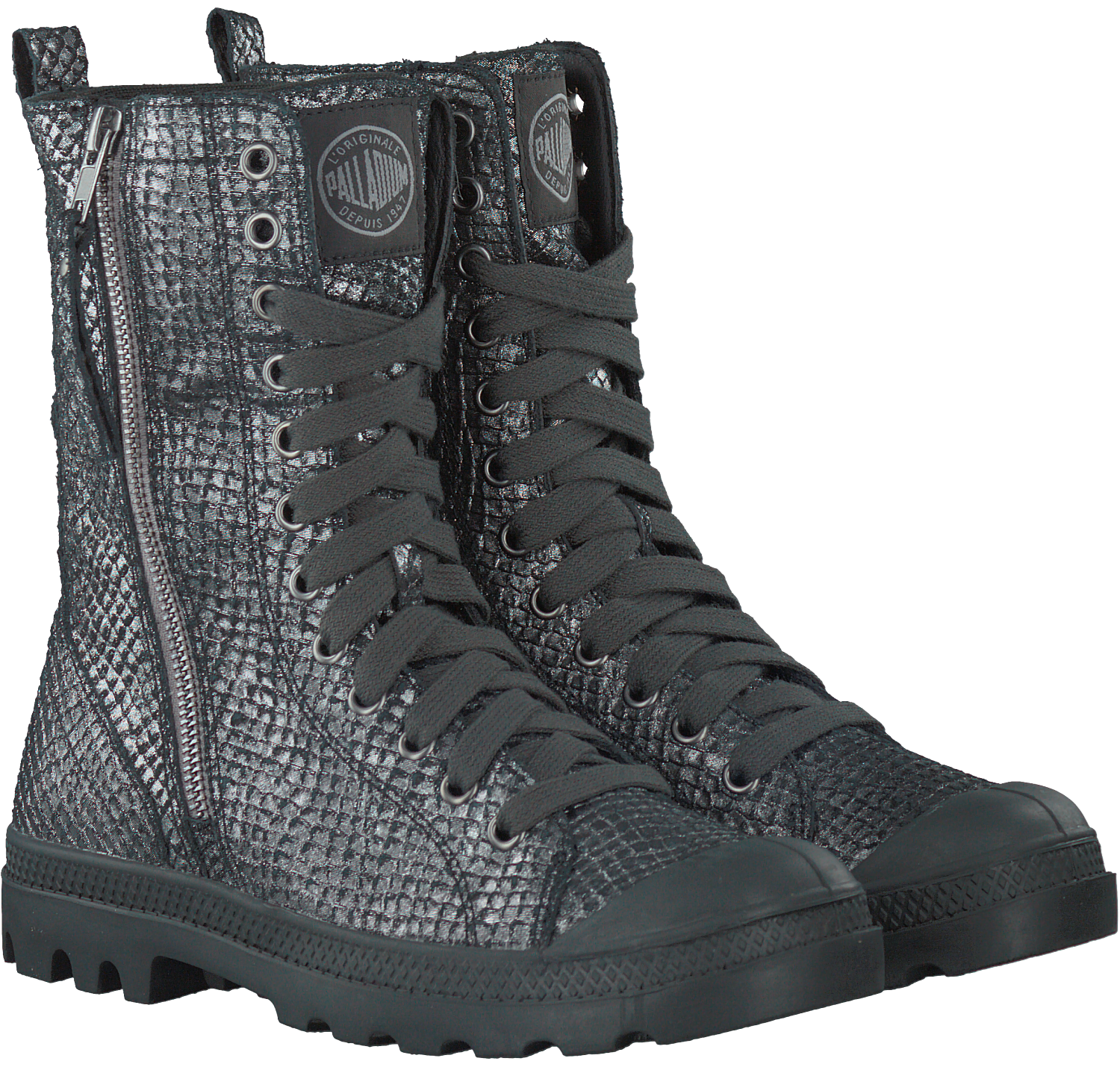 Zwarte PALLADIUM Lange laarzen PAMPA HI RISE | Omoda Zwarte PALLADIUM Lange laarzen PAMPA HI RISE | Omoda
