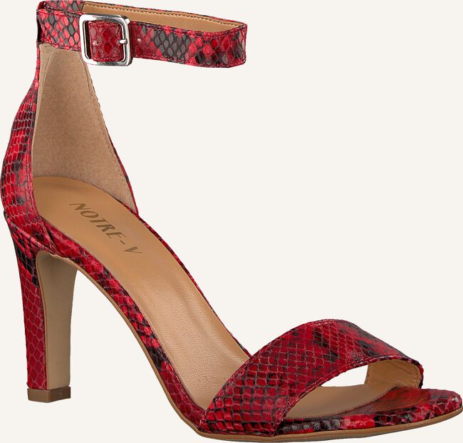 Rode NOTRE-V Platte sandalen 17242\RIV Rode NOTRE-V Platte sandalen 17242\RIV - large