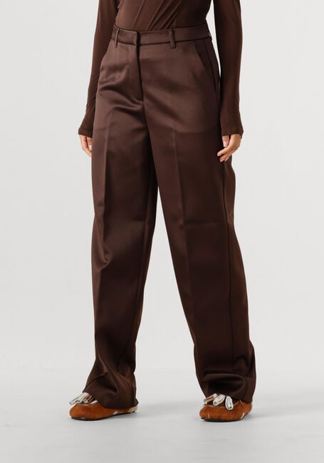 Bruine COPENHAGEN MUSE Wijde broek CMSHINE-PANTS - large
