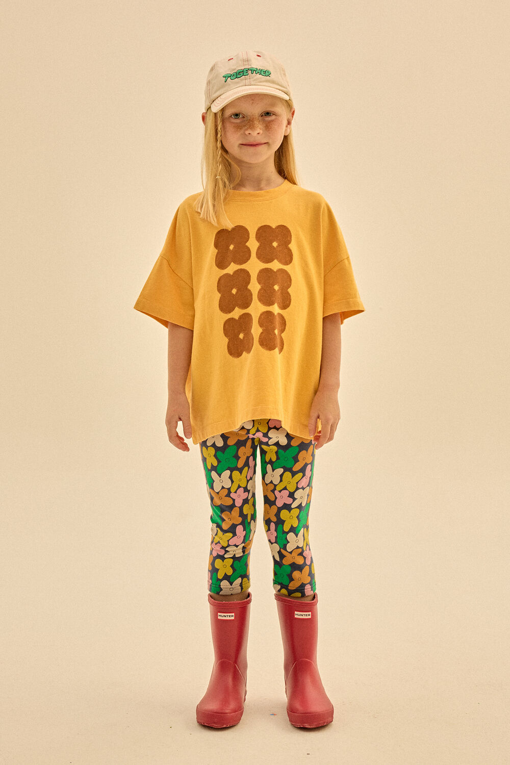 Jelly Mallow Meisjes Tops & T-shirts Clover T-shirt Geel-3Y