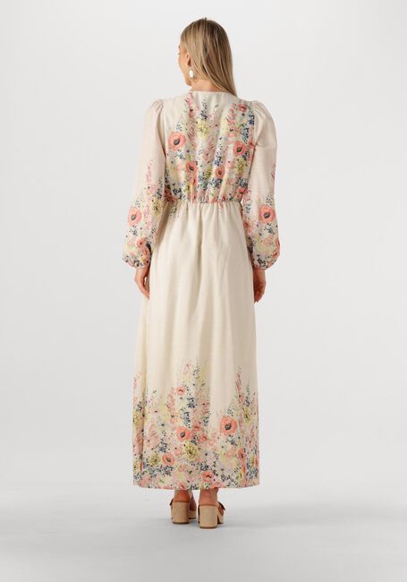 Creme NEO NOIR Maxi jurk SILFI FLOWER PRINT DRESS - large