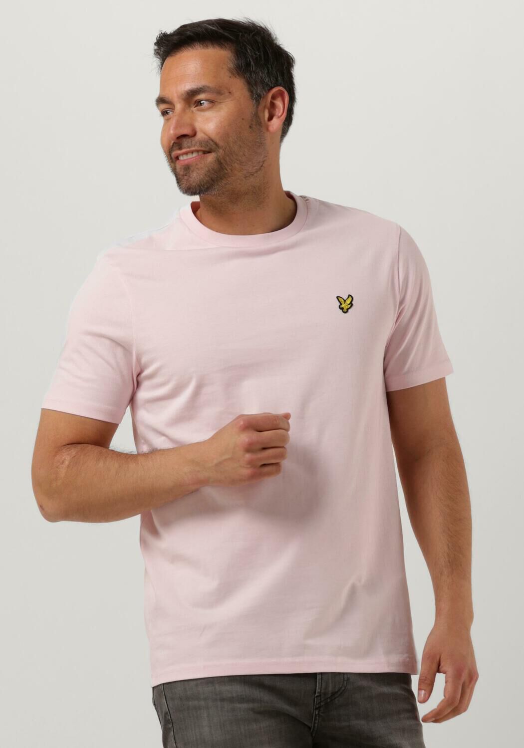lichtroze lyle scott t shirt plain t shirt