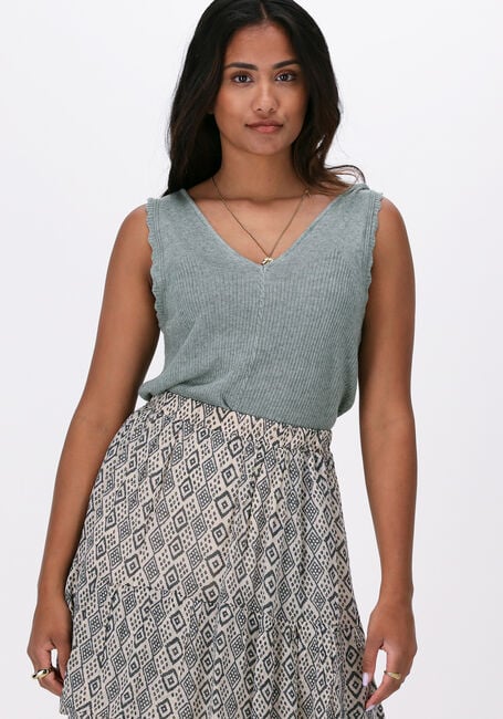 Groene OBJECT Top OBJRUTH KNIT S/L TOP - large