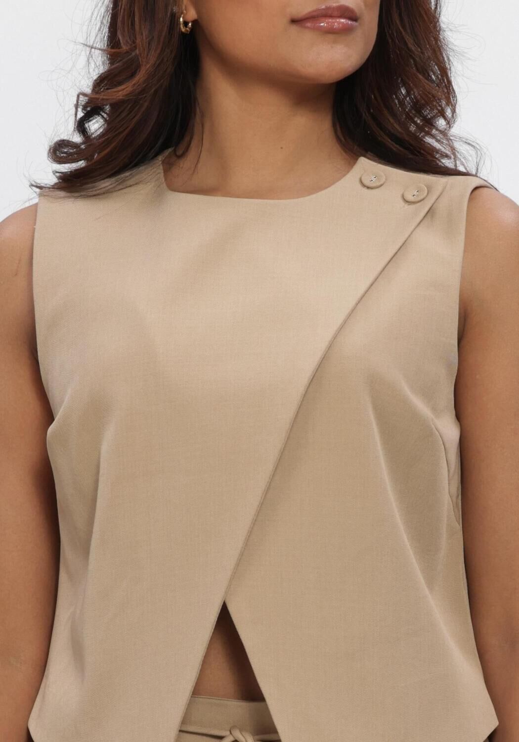 Camel Y.A.S. Gilet YASCAMIA WAISTCOAT - large