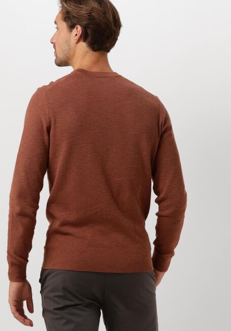 Bruine PROFUOMO Trui PULLOVER CREW NECK - large