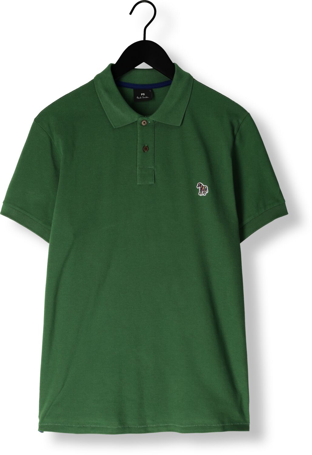 PS PAUL SMITH Heren Polo's & T-shirts Mens Slim Fit Ss Polo Shirt Zebra Groen