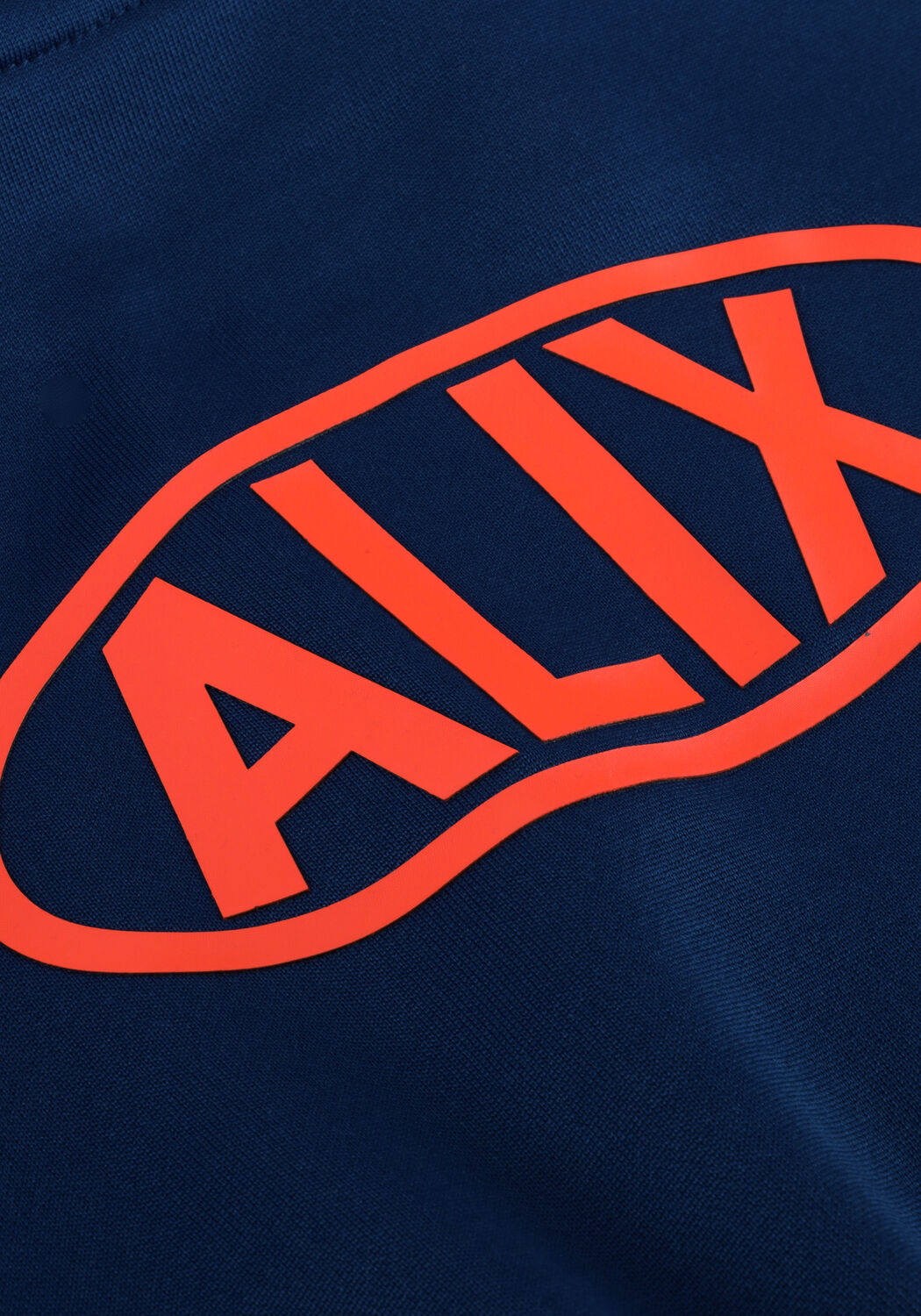 Donkerblauwe ALIX MINI Jack KNITTED TRAINING JACKET - large