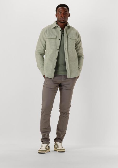 Groene DSTREZZED Overshirt ULRIK OVERSHIRT - large