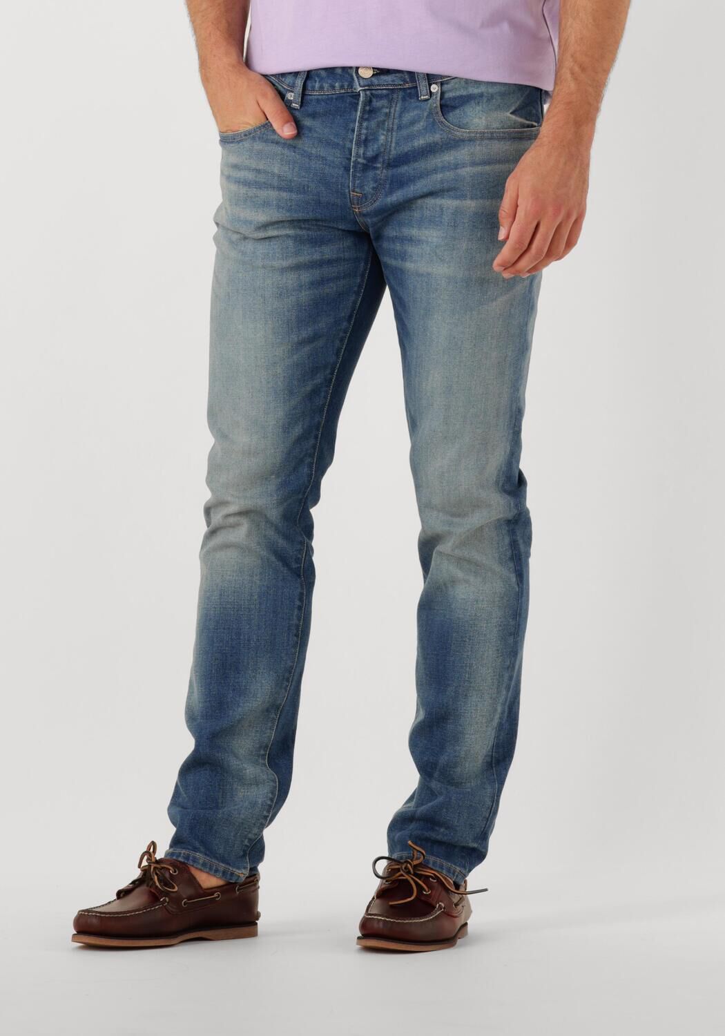 SCOTCH & SODA Heren Jeans Ralston Regular Slim Jeans Blauw