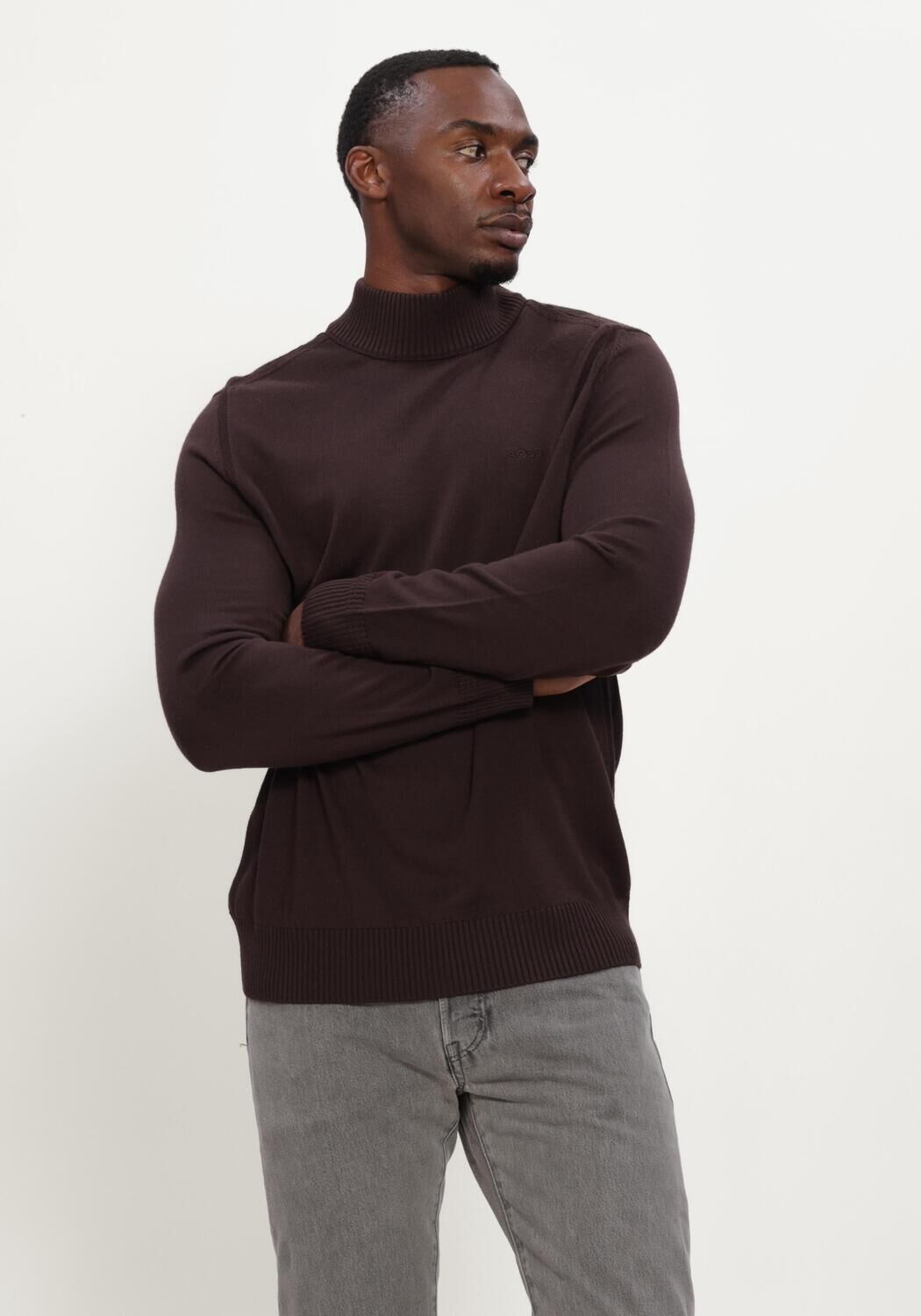 Bruine BOSS ORANGE Coltrui AVAC - large