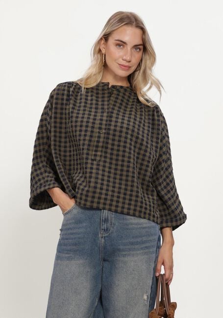 Donkergroene BY-BAR Blouses JESS BLOUSE - large