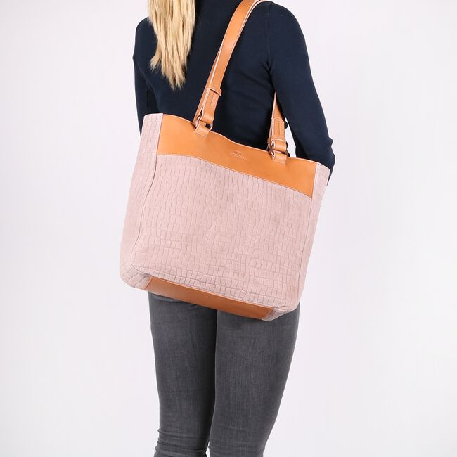 Roze FRED DE LA BRETONIERE Shopper 282010003 Roze FRED DE LA BRETONIERE Shopper 282010003 - large