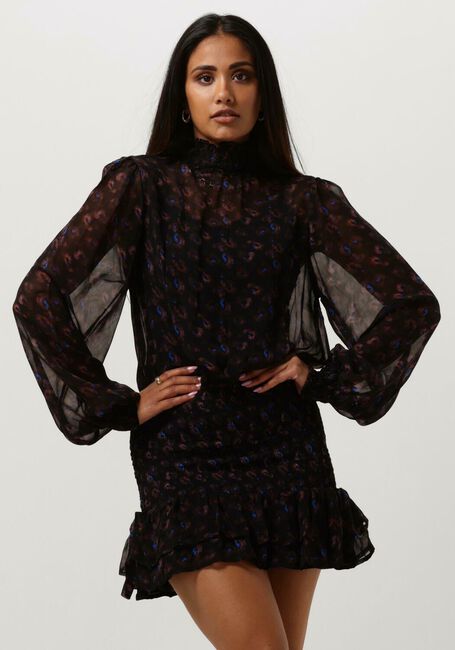 Zwarte ROUGH STUDIOS Mini jurk STELLA DRESS - large