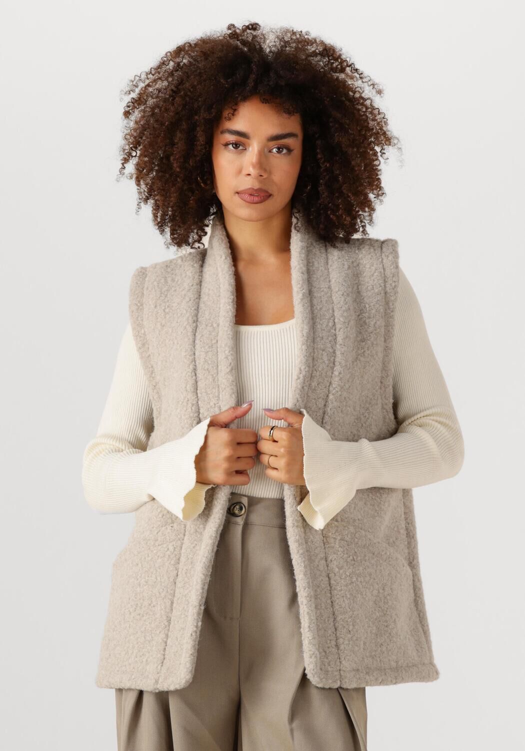 MOVES Dames Blazers Kittah Gilet 4331 Beige